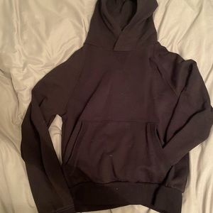 Athleta open cross back hoodie